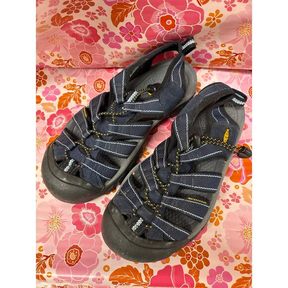 Keen Sz 7.5 Navy Blue Men’s Newport H2 Hiking Outdoor Hybrid Boating Sandals main image 6